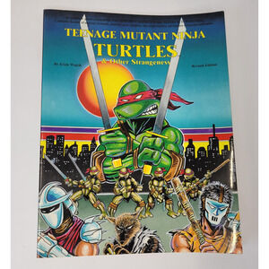 Vintage TMNT RPG Rulebook Teenage Mutant Ninja Turtles & Other Strangeness 1989